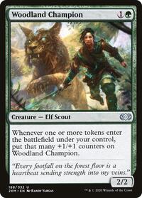 Woodland Champion - Double Masters - Magic: The Gathering card