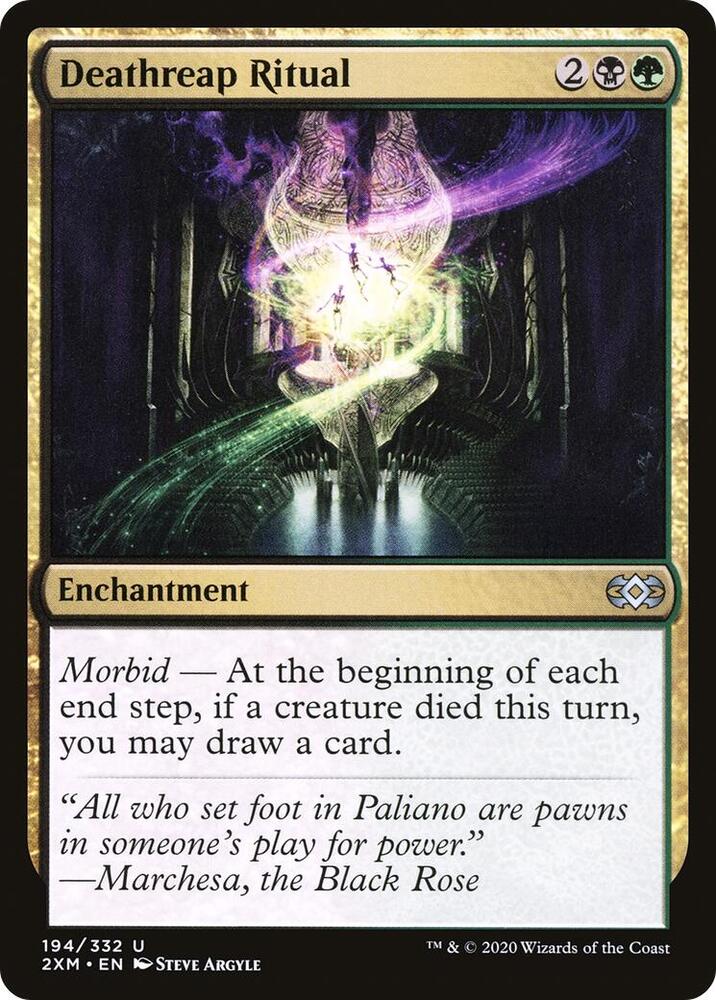 Deathreap Ritual - Double Masters - Magic: The Gathering