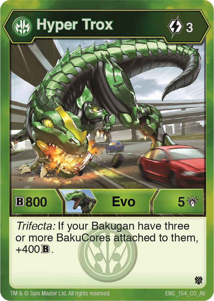 Hyper Trox - Armored Elite - Bakugan TCG - TCGplayer.com