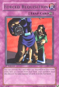 Forced Requisition - Pharaoh's Servant - Yu-Gi-Oh! card