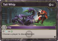 Tail Whip - Bakugan Armored Elite trading card