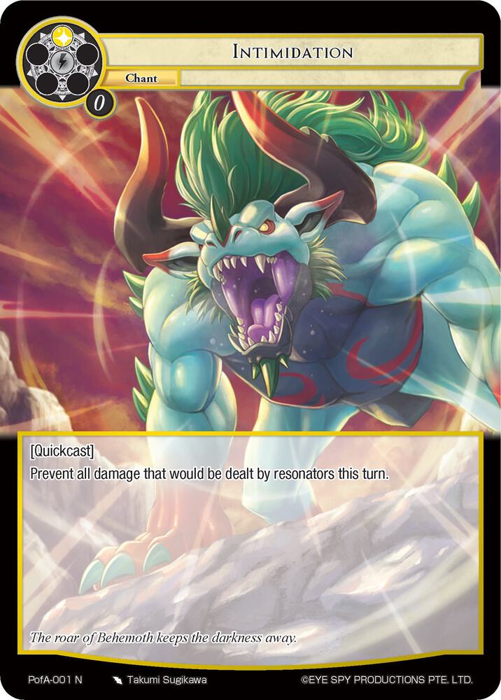 Intimidation