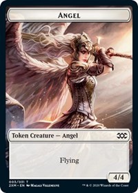 Angel Token - Double Masters - Magic: The Gathering card