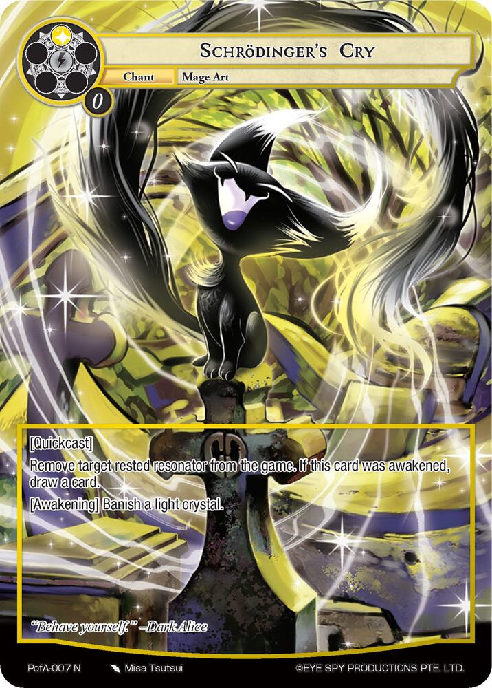 Schrodinger's Cry (Full Art)
