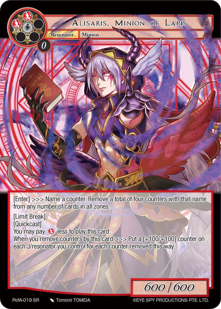 Alisaris, Minion of Lapis