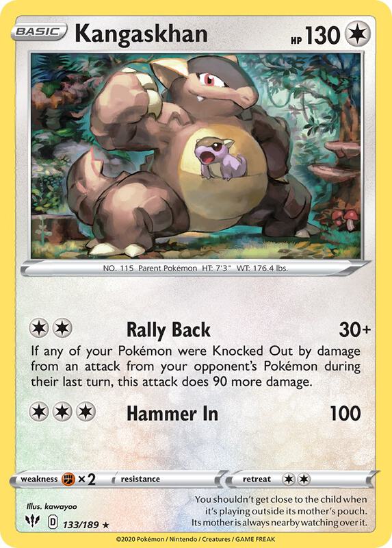 Kangaskhan 133/189 from Deck Exclusives