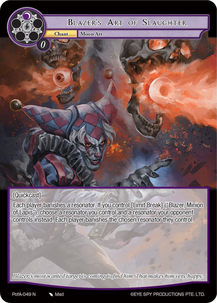 Blazer's Art of Slaughter