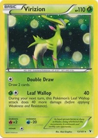 Virizion - 13/101 (Cosmos Holo) #013/101 from Blister Exclusives Pokemon card image