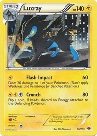 Luxray - 46/99 (Cosmos Holo) #046/099 from Blister Exclusives Pokemon card image