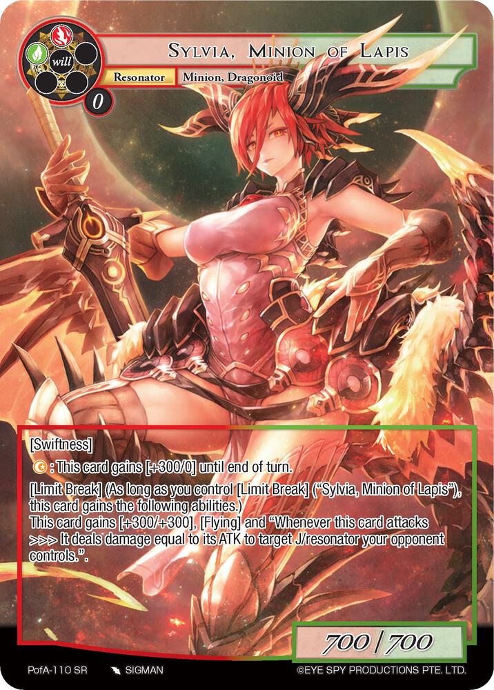 Sylvia, Minion of Lapis (Full Art)