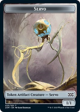 Servo Soldier Double Sided Token