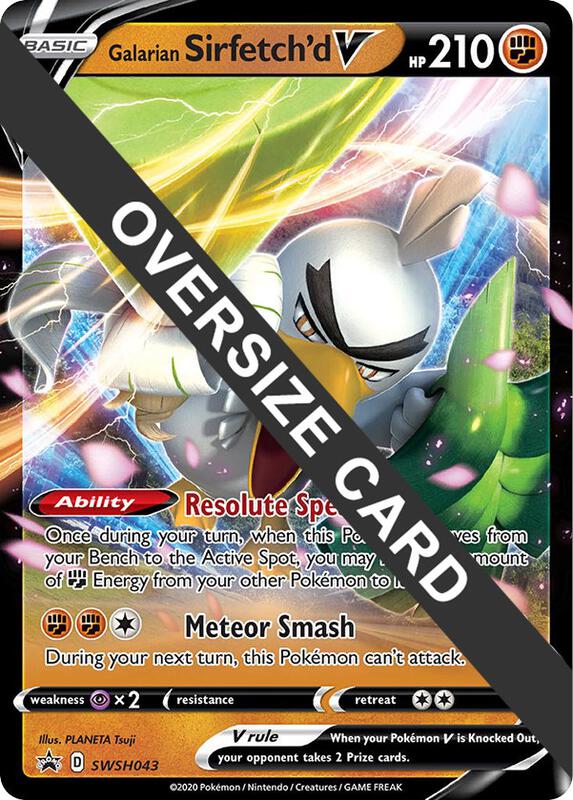 Galarian Sirfetch'd V - SWSH043 SWSH043 from Jumbo Cards