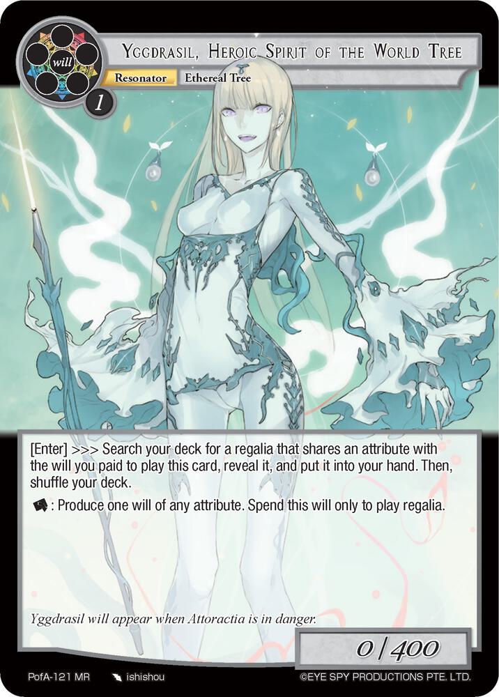 Yggdrasil, Heroic Spirit of the World Tree