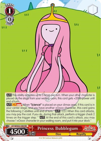 Princess Bubblegum card
