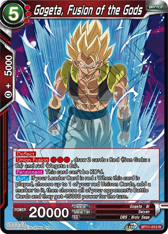 Gogeta, Fusion of the Gods - Vermilion Bloodline - Dragon Ball