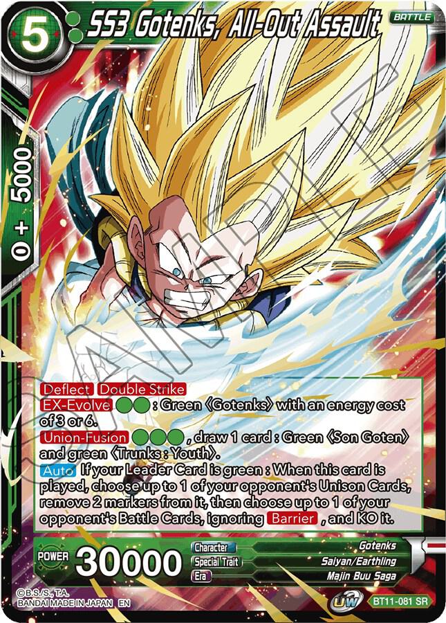 SS3 Gotenks, All-Out Assault - Vermilion Bloodline - Dragon Ball