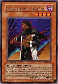 Gravekeeper's Watcher - Pharaonic Guardian - Yu-Gi-Oh! card