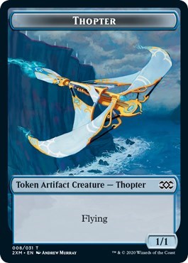 Thopter 008 Wurm 030 Double Sided Token