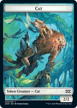 Cat Servo Double Sided Token