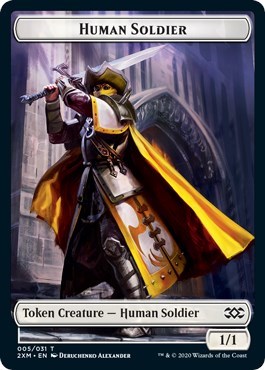 Human Soldier Wurm 029 Double Sided Token