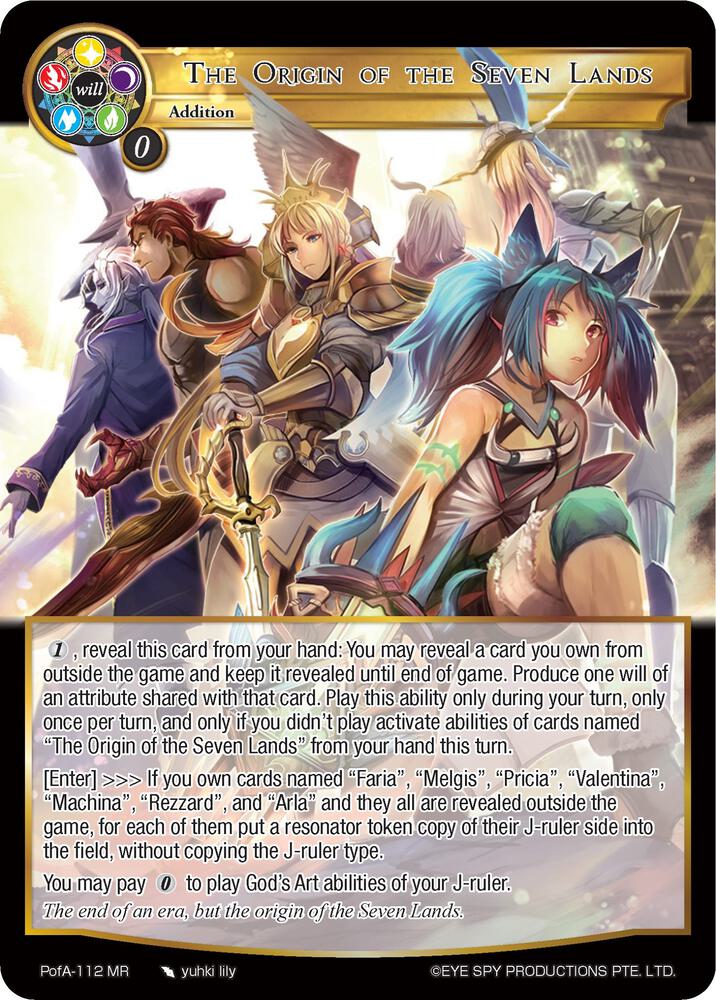 The Origin of the Seven Lands
