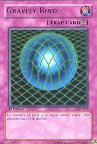 Gravity Bind - Pharaoh's Servant - Yu-Gi-Oh! card