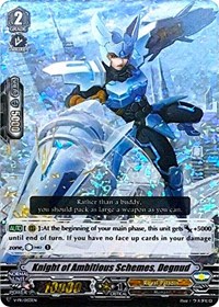 Knight of Ambitious Schemes, Degnud (RRR Foil)