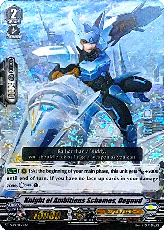 Knight of Ambitious Schemes, Degnud (RRR Foil)