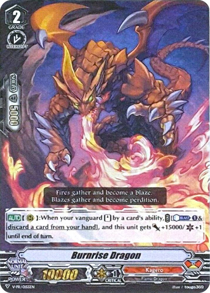 Burnrise Dragon (RRR Foil)