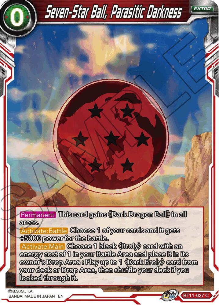 Seven-Star Ball, Parasitic Darkness - Vermilion Bloodline - Dragon