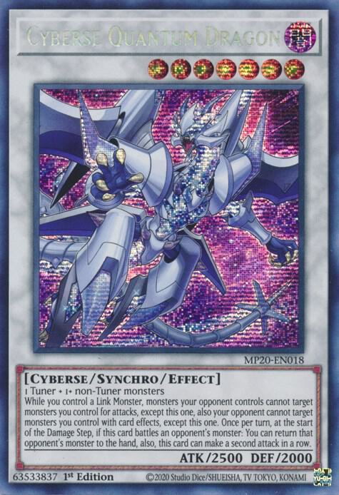 Cyberse Quantum Dragon - 2020 Tin of Lost Memories - YuGiOh