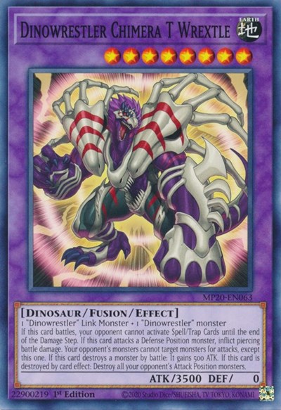 Dinowrestler Chimera T Wrextle