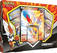 Galar Partners Box [Cinderace V] from SWSH01: Sword & Shield Base Set Pokemon card image