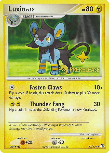 Luxio - 52/130 (Prerelease)