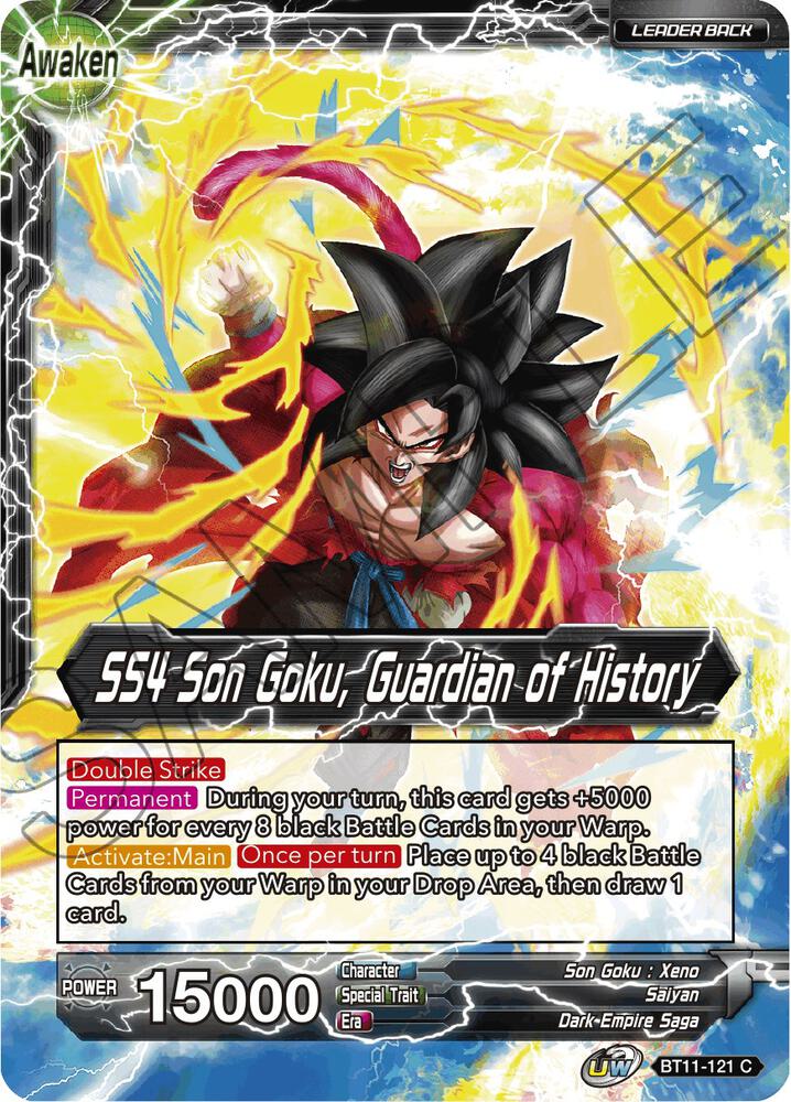 Son Goku // SS4 Son Goku, Guardian of History - Vermilion