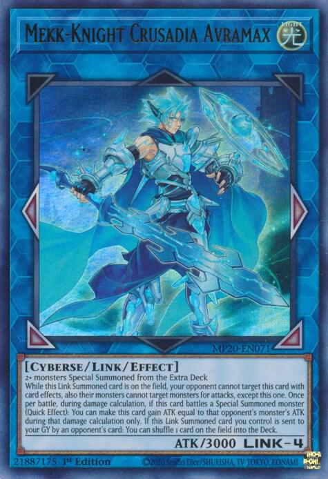 Mekk-Knight Crusadia Avramax - 2020 Tin of Lost Memories - YuGiOh