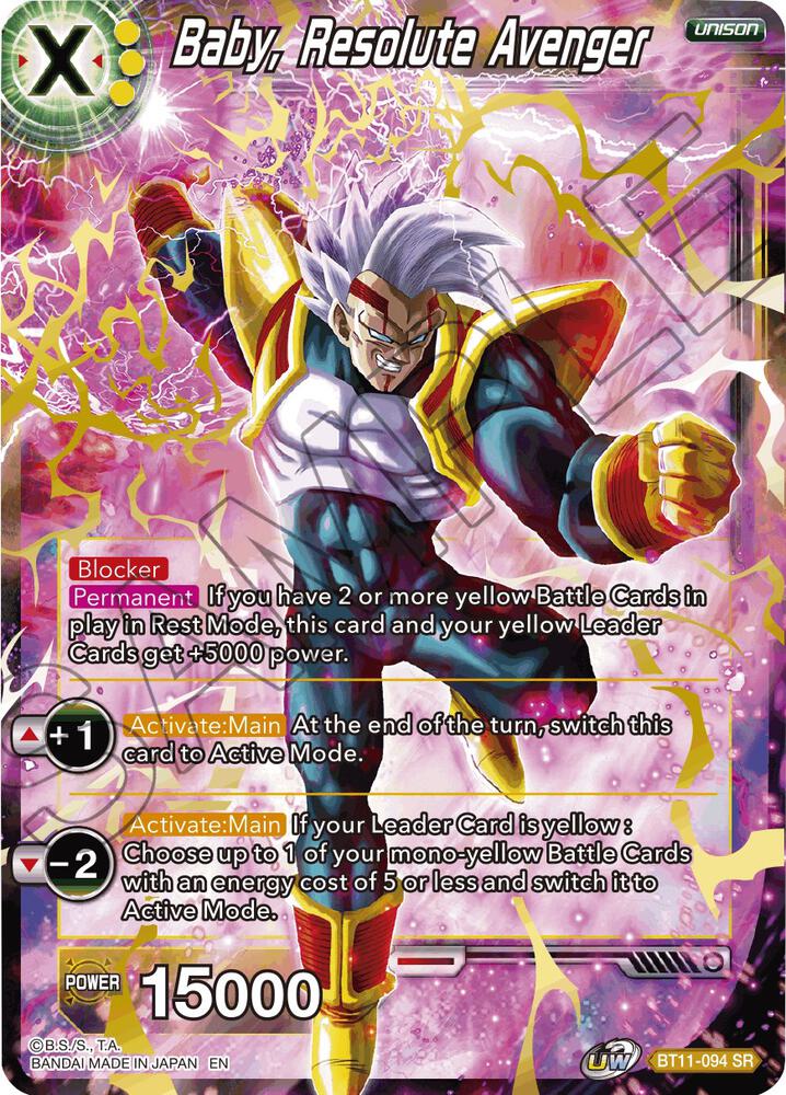 Baby, Resolute Avenger - Vermilion Bloodline - Dragon Ball Super