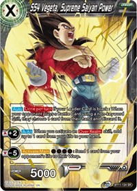SS4 Vegeta, Supreme Saiyan Power card art