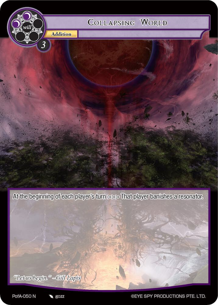 Collapsing World