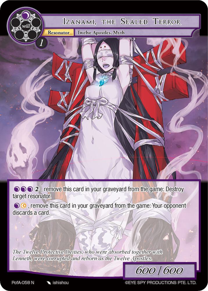Izanami, the Sealed Terror