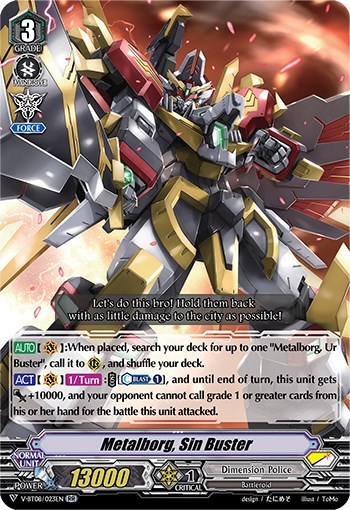 Metalborg, Sin Buster