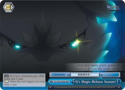 It's Magic-Release Season! (RRR)