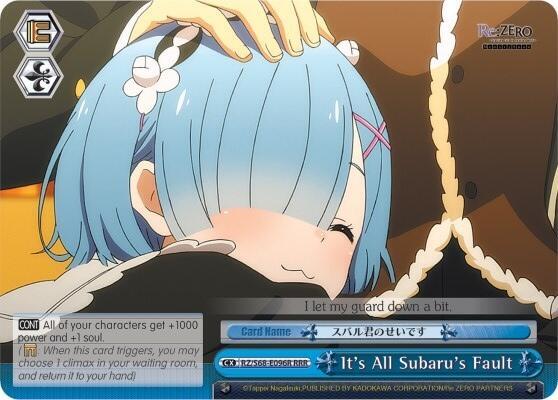 It's All Subaru's Fault (RRR)