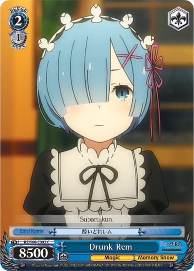 Drunk Rem - Re:ZERO Memory Snow - Weiss Schwarz - TCGplayer.com
