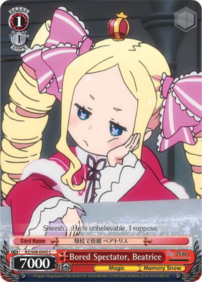 Bored Spectator, Beatrice