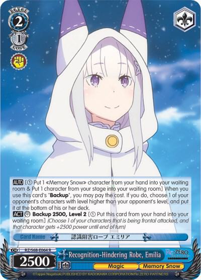 Recognition-Hindering Robe, Emilia