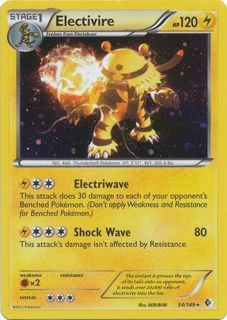 Electivire - 54/149 (Cosmos Holo) 054/149 from Blister Exclusives