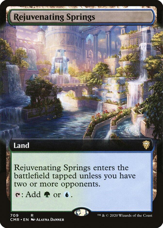 Rejuvenating Springs (Extended Art) 709 card