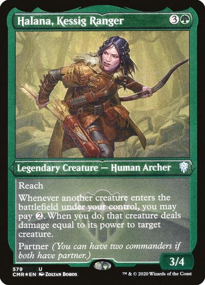 Halana, Kessig Ranger (Foil Etched)