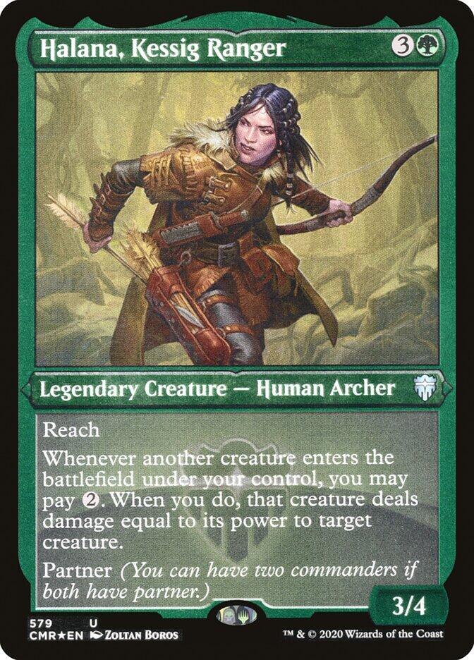 Halana, Kessig Ranger (Foil Etched) 579 card